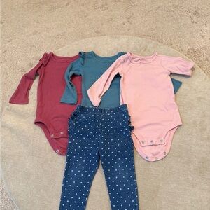 Carter’s Bundle- Pink, Teal, and Maroon